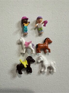 1995 Vintage Polly Pocket Pony Jumpin' Fun Bluebird Toys Dolls & Horses w/ Bonus